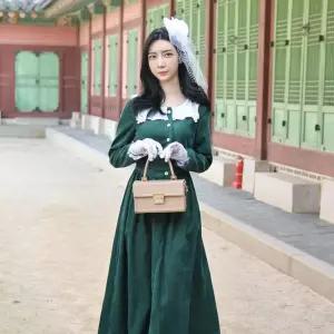 (다올)개화기의상 플로럴 경성의복 미스개화기 컨셉의상