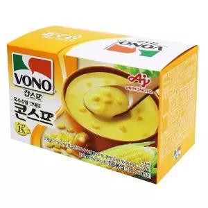 [농심] 코스트코 보노 옥수수알 그대로 콘스프 21g x 18 x 2