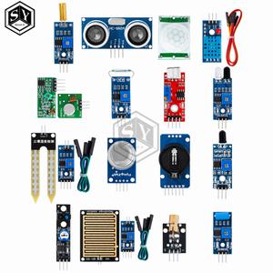 라즈베리 파이 2 3 센서 모듈 패키지 HC-SR04 501 DHT11 DS3231 KY-008 아두이노 키트사운드 비 토양