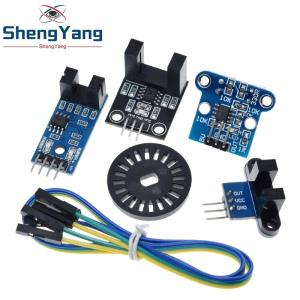 광전 빔 속도 센서 모듈 3.3V-5V 슬롯형 옵토커플러 타코 제너레이터 카운터 아두이노 51 AVR PIC DIY 키트