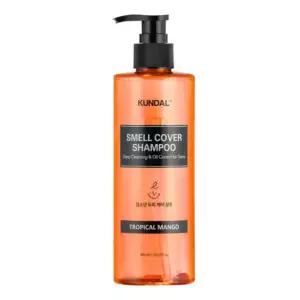 | 쿤달 | 올데이 스멜커버 청소년샴푸 400ml (트로피컬망고) 두피관리 모발영양 헤어케어 두피마사지 약산