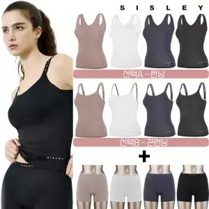 [방송히트]시슬리 언더웨어 SS14 흡한속건 UV차단 크레오라 끈/런닝 브라탑 팬티 패키지 8종