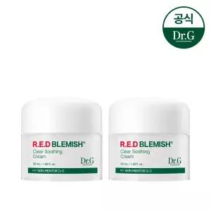[닥터지] 레드 블레미쉬 클리어 수딩 크림 50ml 듀오 기프트 세트