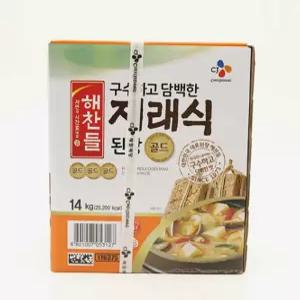 식품 가공식품 업소용 양념 해찬들 골드 말통 14kg 재래식 된장