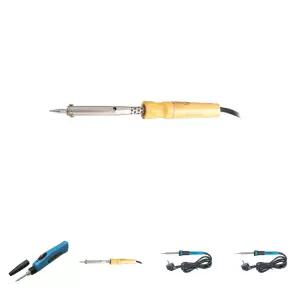 엑소-일자형 나무인두(220V) JY-21004 80W (1EA)/공구/남땜/인두기/납댐/납땜기/납땜/공업용/공업/용품