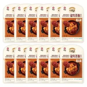 CJ 백설 다담 갈치조림양념150g x12개