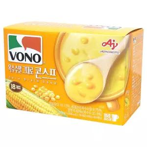 보노 옥수수알 그대로 콘스프 378g (18개입) 코스트코 수프 간편 식사 대용