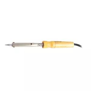 엑소-일자형 나무인두(220V) JY-21004 80W (1EA)/땜납/인두팁/납흡입기/무선/인두기/납페이스트/페이스트