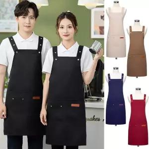 해피데이 앞치마 주방 카페 바리스타 식당 공방 미술 미용 여성 남성