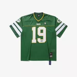 뉴에라 공용 NFL 그린베이 패커스 팬 웨어 티셔츠 그린 14954663 14954663-NW