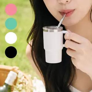 미니온텀블러 스텐 보온 보냉 손잡이 가벼운 키링 에스프레소잔 소주잔 샷잔 소스컵 90ml