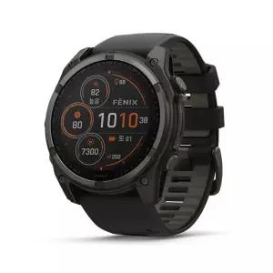 가민 피닉스 8 솔라 51mm 아웃도어 GPS 스마트워치 카본 그레이