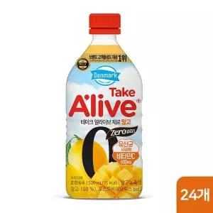 동원 덴마크 테이크 얼라이브 제로 망고 500mL x 24개