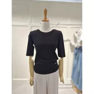 일부수량 ZOOC 주크 V263MSM906 라운드넥 베이직 펄 티셔츠 BK 2769448
