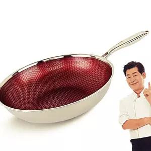 IKWFGIOM6 이연복 클래딘 베네치아 통3중 인덕션 IH 궁중팬 24cm 생선 그릴 후라이 나물 요리팬 복음