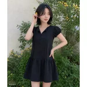 제너럴아이디어 GF2LOP522BK 여성 미니 피스 플로럴 캡 슬리브 [BLACK] GF2LOP522 6633891