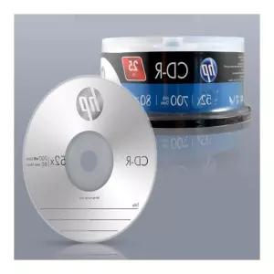 밍구마켓 HP CD-R 52X 700MB 25P CD굽기 MRI영상 영화CD