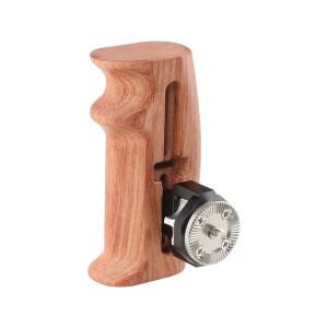HDRIG-조절 가능한 나무 핸드그립, ARRI Rosette Mount M6 Thumbscrew 연결, DLSR 카메라 케이지 키트, 빨