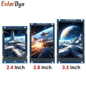 Estardyn 2.4/2.8/3.5인치 TFT LCD 디스플레이, 240x320/320x480 SPI 모듈 ST7789V/ST7796S용