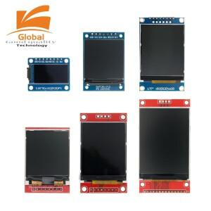 1pcs TFT 디스플레이 0.96 / 1.3 2.0 인치 IPS 7P SPI HD 65K 풀 컬러 LCD 모듈 ST7735 Arduino 용 드라이