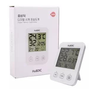 휴비딕 디지털시계온습도계 HT-7 쾌적도표시 체감온도지수