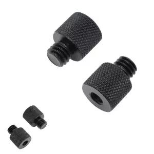 파인테라 DSLR 카메라 스터드 변환 나사 3/8 1/4 볼트 너트 마이크 마운트
