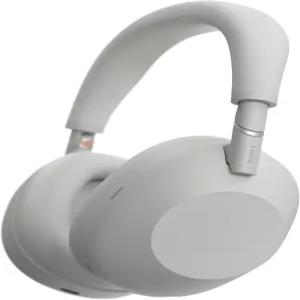 소니 WH-1000XM6 플래그십 노이즈 캔슬링 오버이어 무선 헤드폰 실버