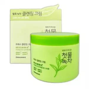 과일나라 첫물녹차 프레시 클렌징 크림 300g -TJ 클렌징크림 메이크업 화장 세수