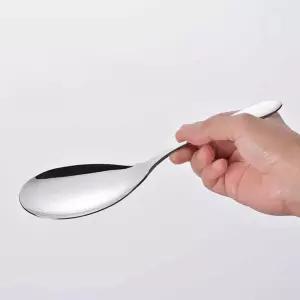서빙 일본 요리 스푼 주걱 스텐 올대형 뷔페 대왕 숟가락 먹방