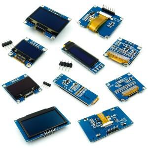0.91 1.3 인치 iic 직렬 옐로우 블루 oled 디스플레이 모듈 128x64 ssd1306 스크린 보드 gnd vcc scl sda