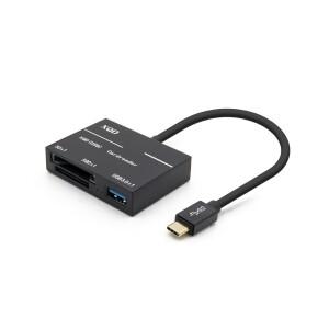 USB 3.1 카드리더기 (Type C to USB 3.0 1Port, SD/XQD Card Reader)