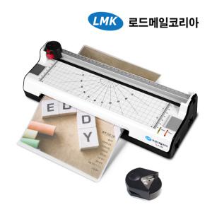 로드메일코리아 A4 코팅기 TLH-250 코팅기계+재단기+코너라운더+A4 코팅지 50매