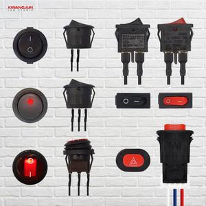 광전 12v 방수 LED 1단 원형 사각 락커 토글스위치 비상등스위치 15종