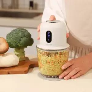 [케어프린] 올스텐 6중 칼날 자동 무선 멀티 다지기 쵸퍼 600ml