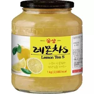 꽃샘 레몬차S 2kg(1kgx2병)