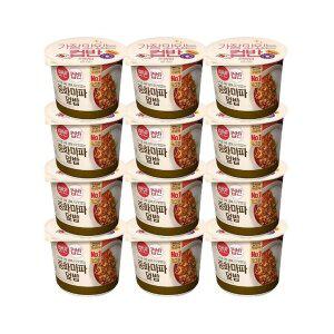 [CJ제일제당]햇반 컵반 컵밥 중화마파덮밥 275g x12개