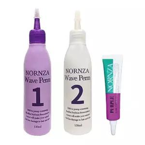 노른자 웨이브 셀프 파마약 150ml 집에서하는 미용실펌 헤어앰플 퍼플 13ml 1개