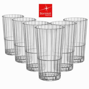 보르미올리 옥스포드락 쿨러(500ml)-6P세트 내열강화유리 맥주글라스 예쁜컵 물컵 쥬스