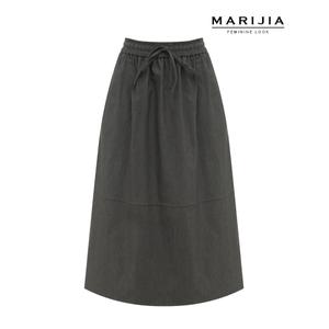 [마리지아][MARIJIA] 아방 밴드 스트링 스커트_MSKA55009