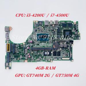 DAZRQMB18F0 Acer Aspire V5-573G V5-473G V5-573P V7-482PG V5-473P V7-582PG 노트북 마더보드(i5 i7 CPU