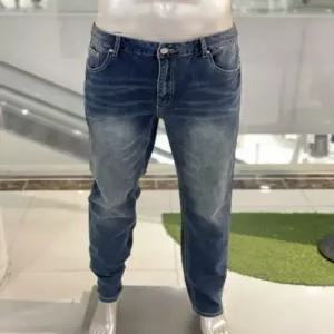 바쏘옴므 WSZ5PS84A 블루 4WAY 면 스판 데님 팬츠_CA