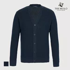[트레몰로][TREMOLO] 캐시미어 혼방 가디건 니트_TRNBC3F8541