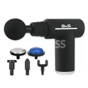 BNS 냉온 마사지건 usb 충전식 무선 휴대용 냉 온열 찜질 전동 안마 마사지 안마기 마사지건 1세트