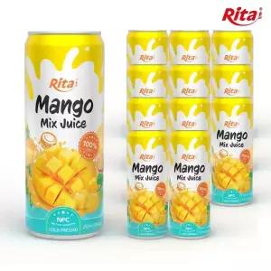 [T쇼페] 리타 100% NFC 망고 믹스 주스 250ml x 12캔