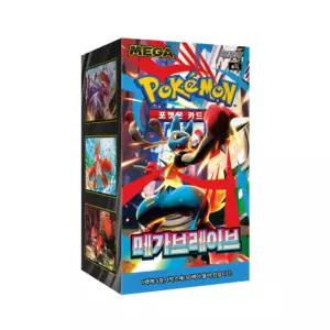 포켓몬카드 메가브레이브 1BOX 30팩 포켓몬카드게임 확장팩