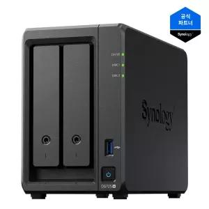 시놀로지 DS725+ 16TB 8TBX2EA HAT3320 HDD (초기설정 무료원격지원) 2베이 NAS