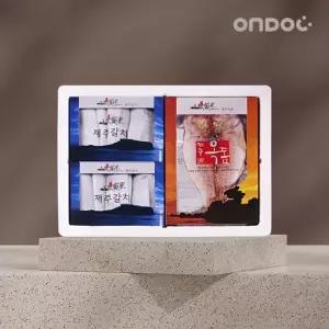 [온도씨]제주 수산물 실속선물세트 모둠 2호 (은갈치 대 2미/옥돔 대 2미/총1kg내외)