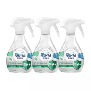 페브리즈 항균플러스 산뜻한향 370ml x 3개