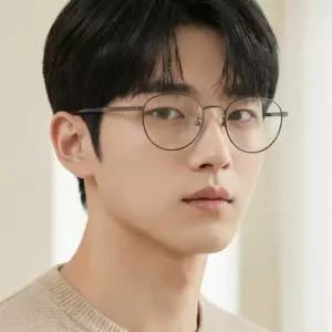 티타늄 안경테 EZ5252H 008 가벼운 명품 라운드 데일리 금속테