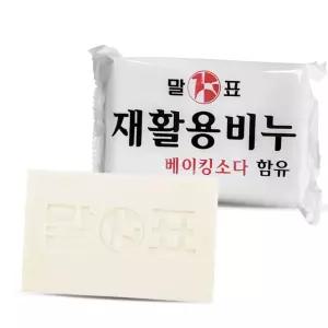 말표 재활용 베이킹소다 함유 세탁 빨래 비누 400g 속옷빨래 24개